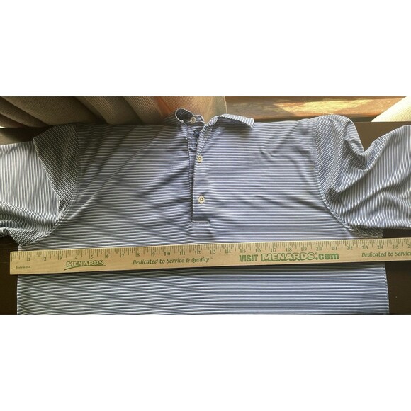 Bobby Jones X-H2O Performance Collection Polo Men’s Lg Striped Short Sleeve - Picture 4 of 6